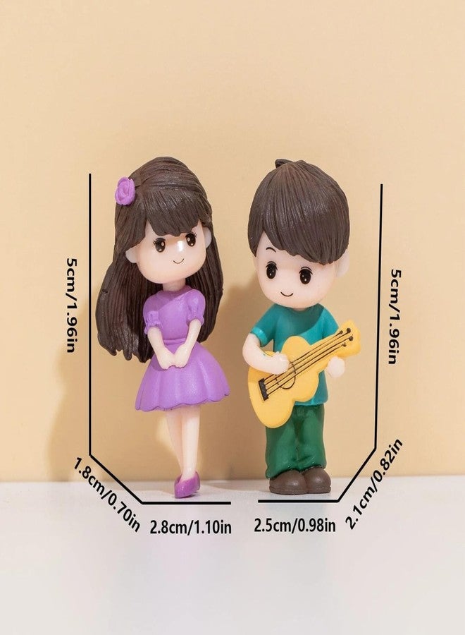 ascension Miniature Set Valentine Gift for Girlfriend Boyfriend Husband Wife Girls Boys Decorative Cute Romantic Couple Miniature Showpiece Statue Valentines Gift Items - Image 5
